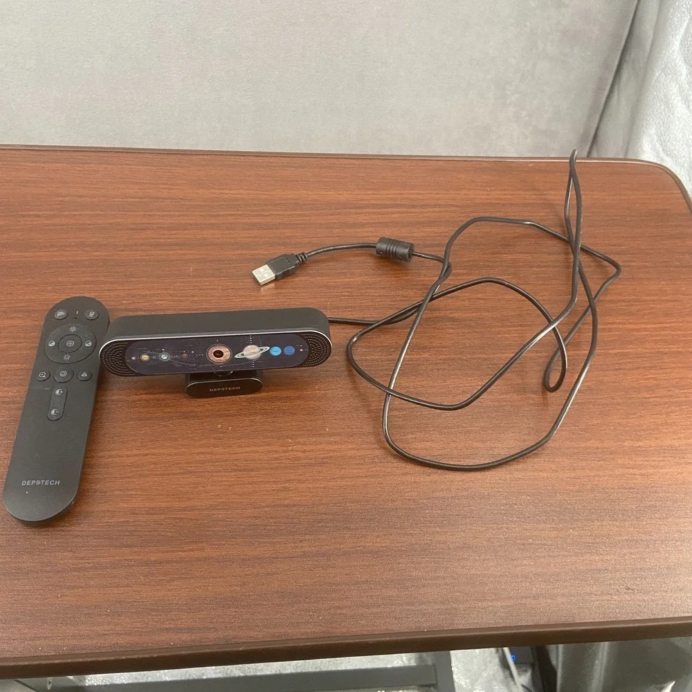 DEPSTECH USB Webcam Camera With Remote Control Computer Conference Video Call